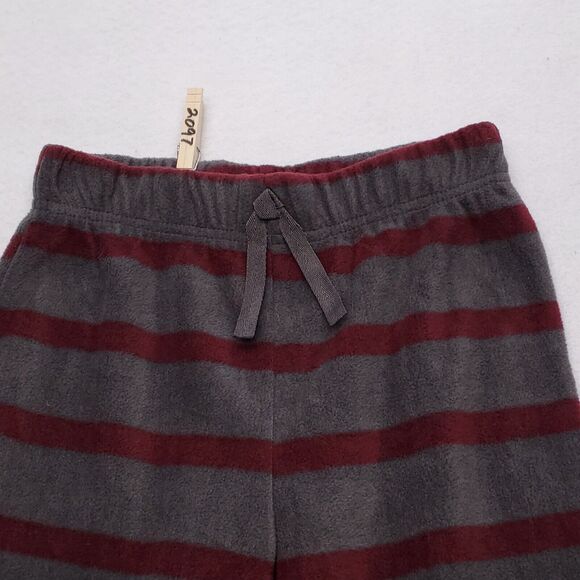 Eddie Bauer Sleepwear Pajama Pants Youth Boys Size Small S 7-8 Gray Red - Picture 1 of 8